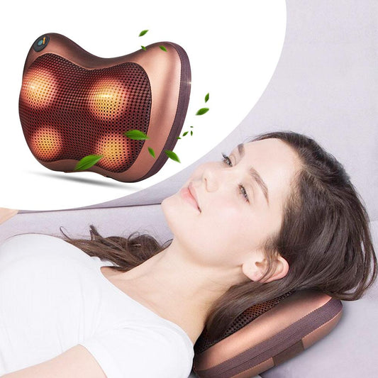 ZenAurra™ - Portable 4 Heads Massage Pillow Ultimate Relaxation - ZenAurra